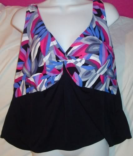 Coco Reef Twist Underwire Swimsuit Tankini Top 18 40C