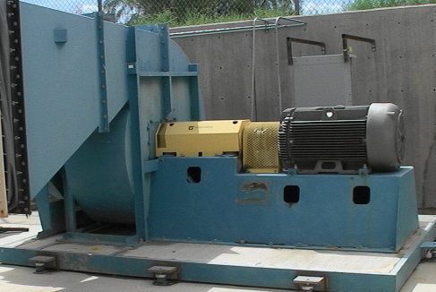 Big Industrial Fan Blower 60 250 Horsepower V Good Used