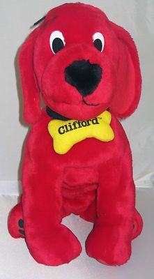 Kohls 14 Plush Clifford the Big Red Dog EUC