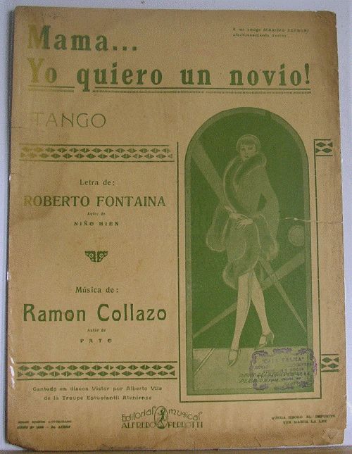 Mama Yo Quiero Un Novio Sheet Music Fontana Collazo