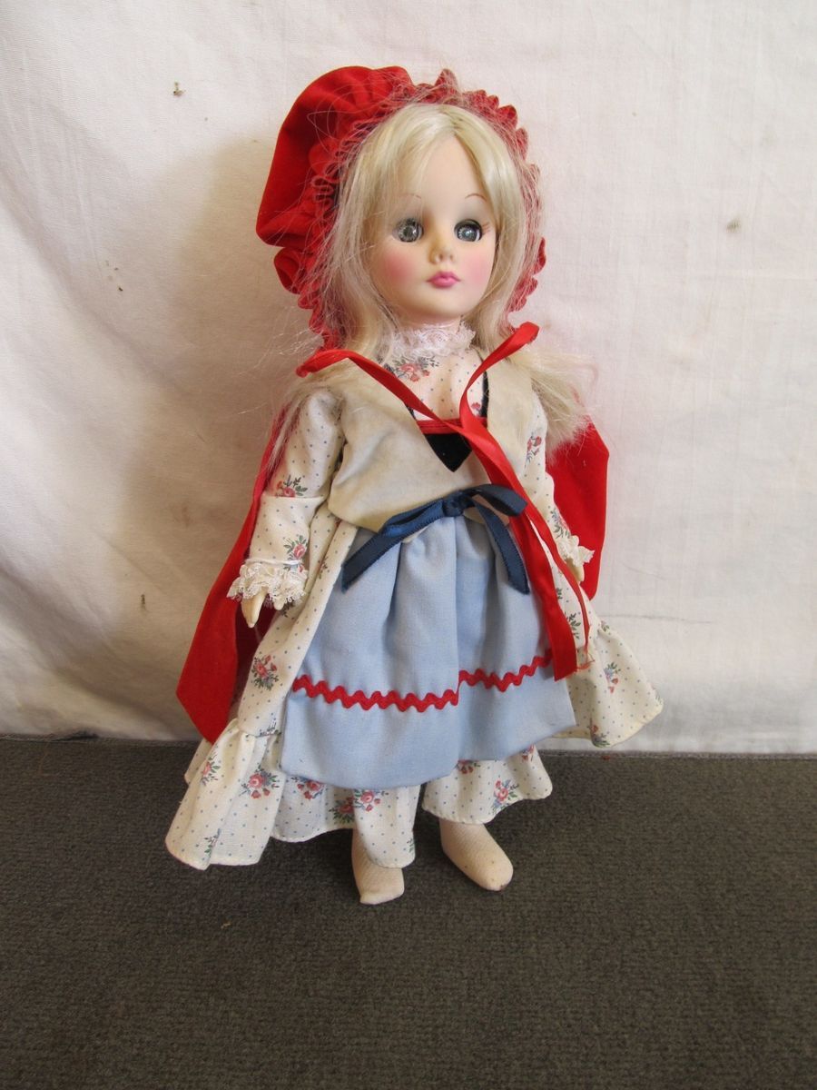 Effanbee Storybook Collection Dolls – County Doll w Red Hood