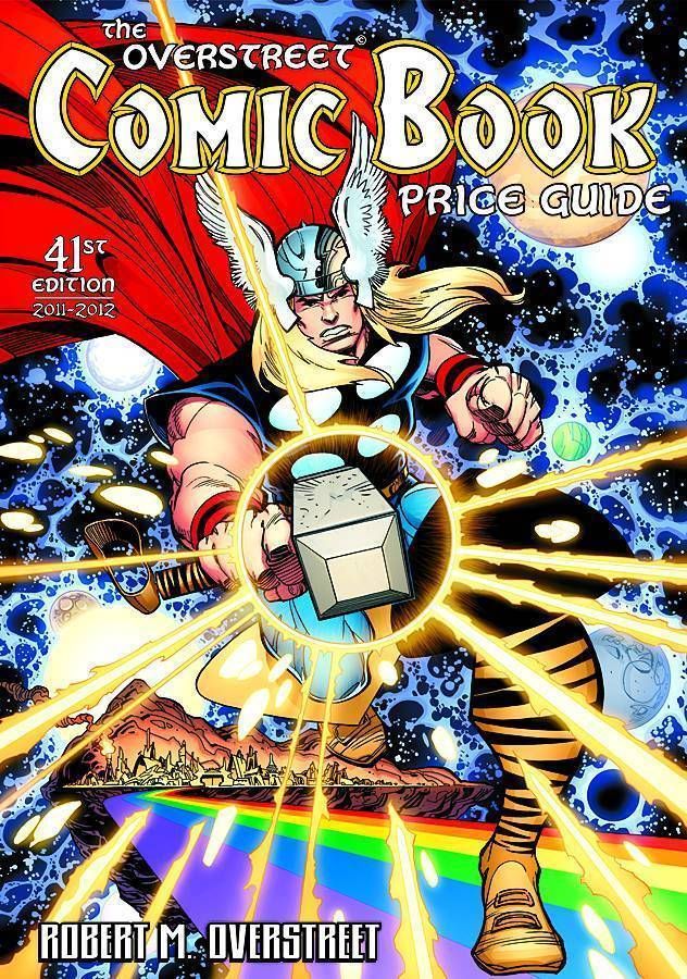 OVERSTREET 2011 2012 COMIC BOOK PRICE GUIDE 41 ST EDITION SC THOR