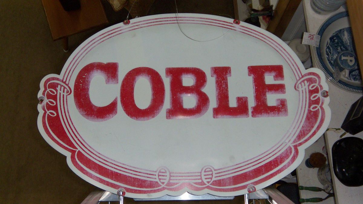  Old Coble Dairy Milk Sign