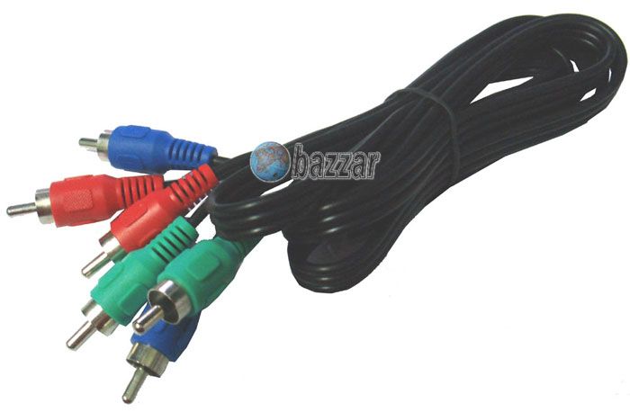 Video 9 Pin to RGB PR PB Y Out HDTV TV DVD AV Cable