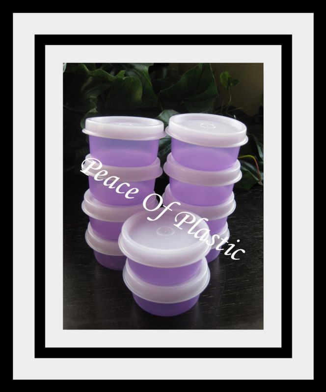 Tupperware NEW 10 Smidgets Pill, Condiments, Small Storage Containers