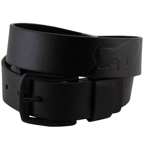  core leather belt black get down to business with fox s core leather