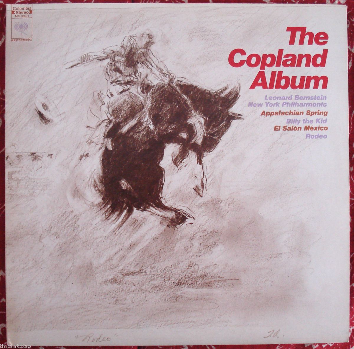 The Copland Album Leonard Berstein New York Philharmonic Columbia