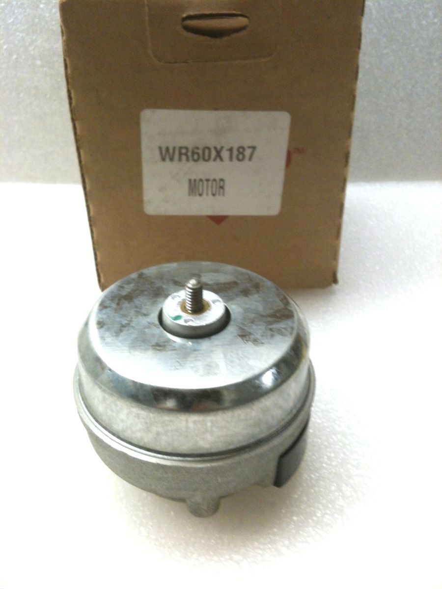 New GE Refrigerator Condenser Fan Motor WR60X187