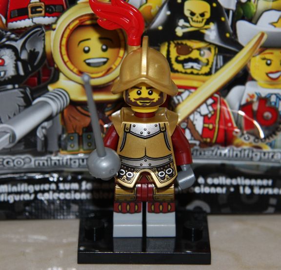 LEGO COLLECTORS SERIES 8 SPANISH CONQUISTADOR SOLDIER MINIFIG MINI