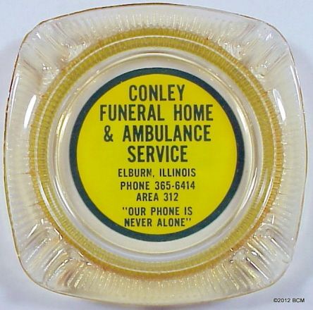 Conley Funeral Home & Ambulance Service Elburn Illinois ADVERTISING