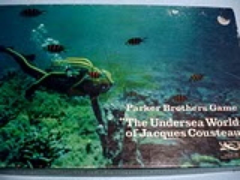 Vintage 1968 Jacques Cousteau Scuba Diving Game Calypso