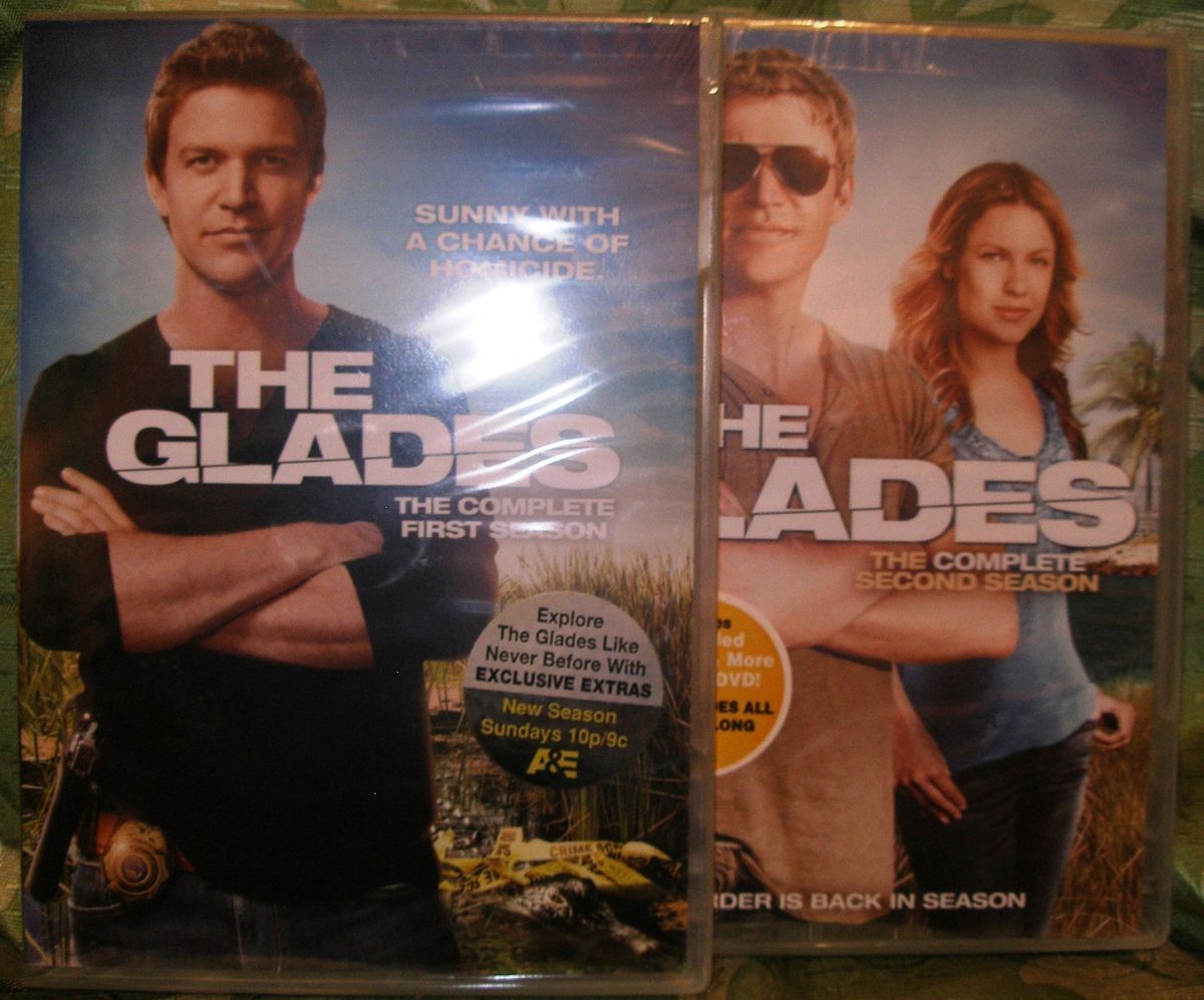 Glades The Complete Season 1 2 Season 1 and Season 2 Brand New