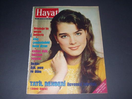 Brooke Shields Cover Jacqueline Kennedy Thailand Tom Harvey Ursula