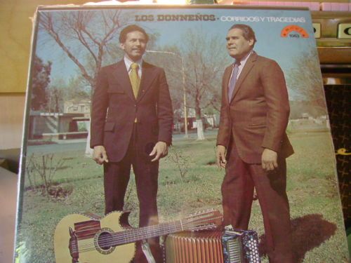 SEALED Tex Mex LP Los Donnenos Corridos Tragedias Hear