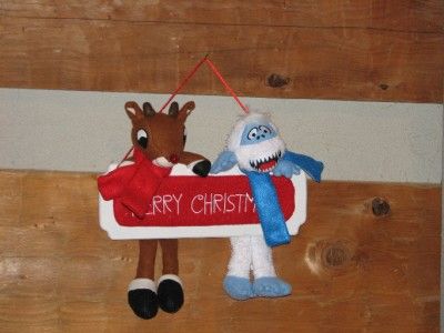 Rudolph Bumble Island of Misfit Toys Hanging Plaque