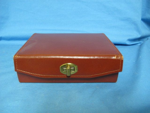 Vintage Wooden Jewelry Box by Shaw Barton Coshocton Ohio