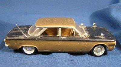 Vintage Built Up 1960 Chevrolet Corvair AMT Model Car Kit