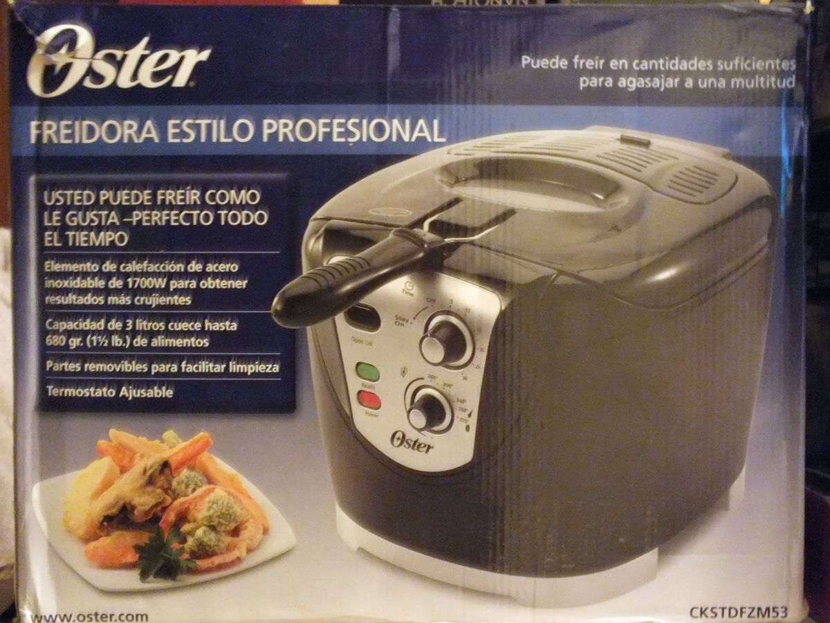 Oster Ckstdfzm53 Cool Touch Deep Fryer ***