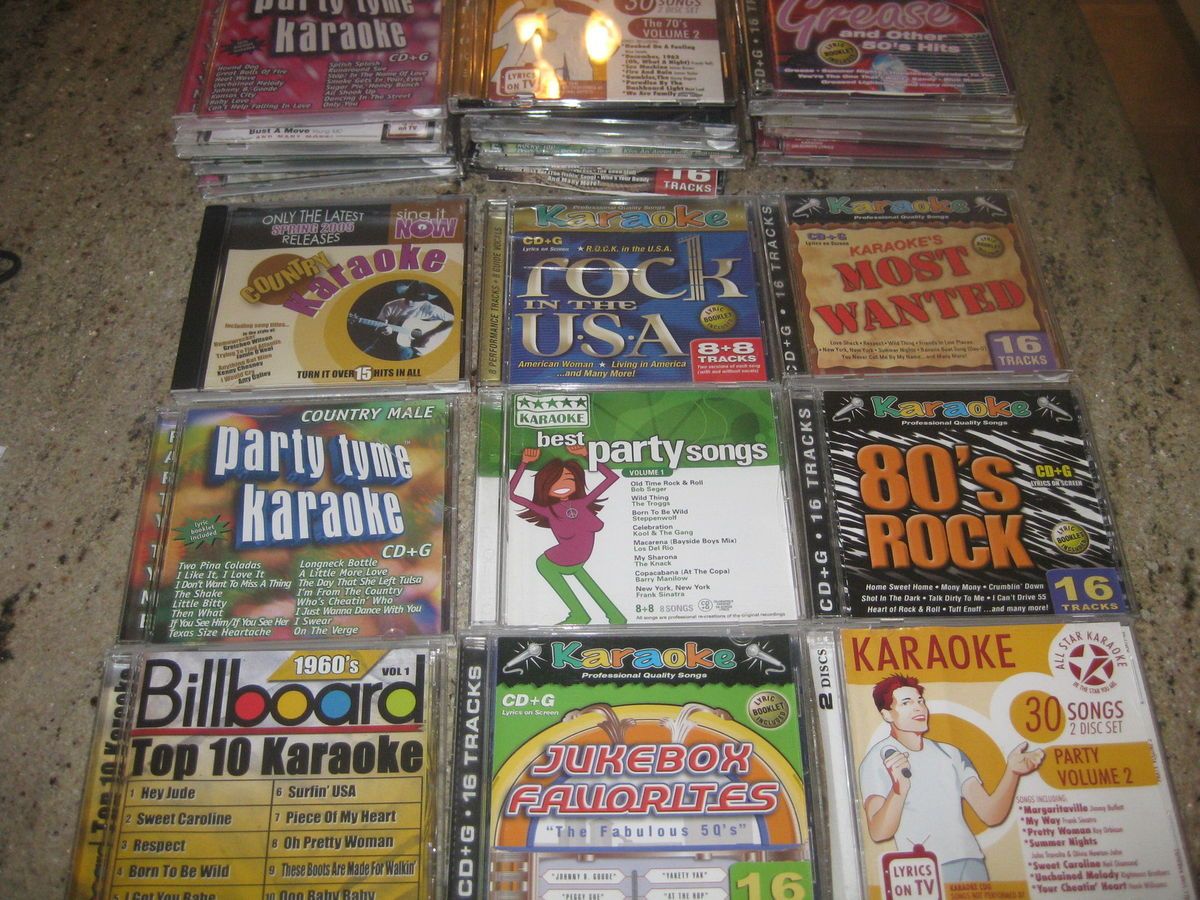  (30)CDs Wholesale Lots 475 SongsTop Best Party 80s Rock Country Pop