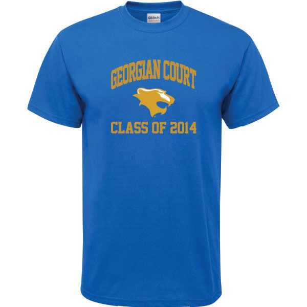 Georgian Court Lions Royal Blue Class of 2014 Arch T Shirt