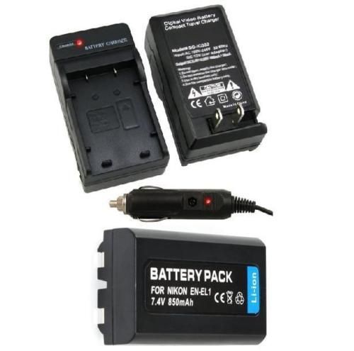 En El Battery Charger for Nikon Coolpix 775 880 885 995