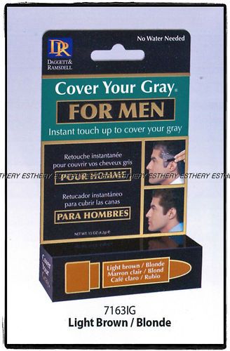 Daggett Cover Your Gray Men Touch Up Stick Light Brown