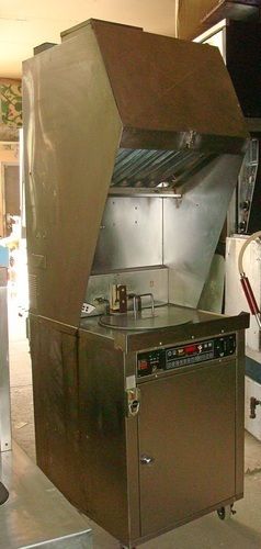  Electric Fryer with Ventless Hood