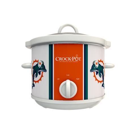 Official NFL Crock Pot Slow Cooker 2.5 Quart – Miami Dolphins on PopScreen