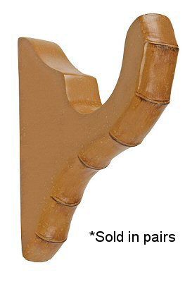  Bamboo Collection Resin Drapery Hardware Bracket Return 3 5