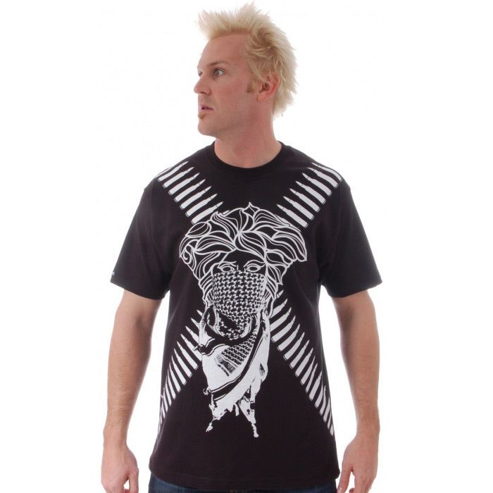 Crooks and Castles Revolt Bandito Tee Black MSRP $38