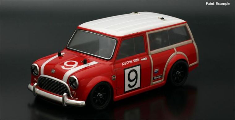 12 rc body shell austin mini countryman