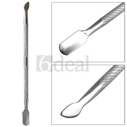 Cuticle Pusher Nail Spoon Pedicure Manicure Cut Remover