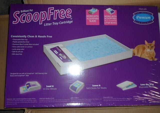 Brilliant Pet Scoopfree Litter Tray Refills with Premium Blue CR 3