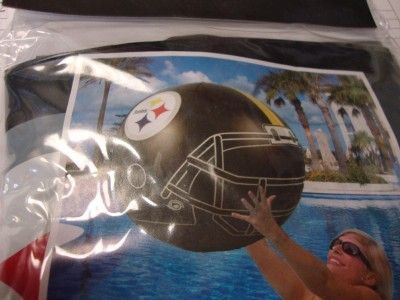 PITTSBURGH STEELERS BEACH BALL MEASURING 24 RARE