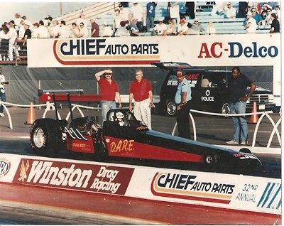 John Mr. Flathead Bradley owned DARE rear engine dragster