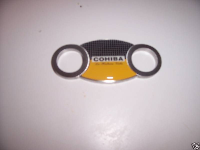 St St Cigar Cutter Double Blade COHIBA La Habana Cuba International