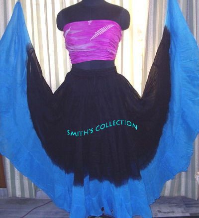  of 10 Skirts 25 Yard Beautiful Tribal Gypsy Belly Dance Skirts