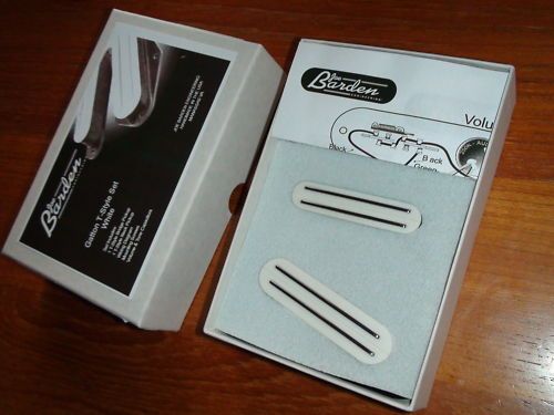 Joe Barden Danny Gatton Tele White Telecaster Pickups