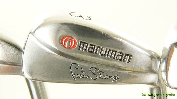 MARUMAN Curtis Strange CS Iron Set 2 9 PW Stiff Steel Shafts Right