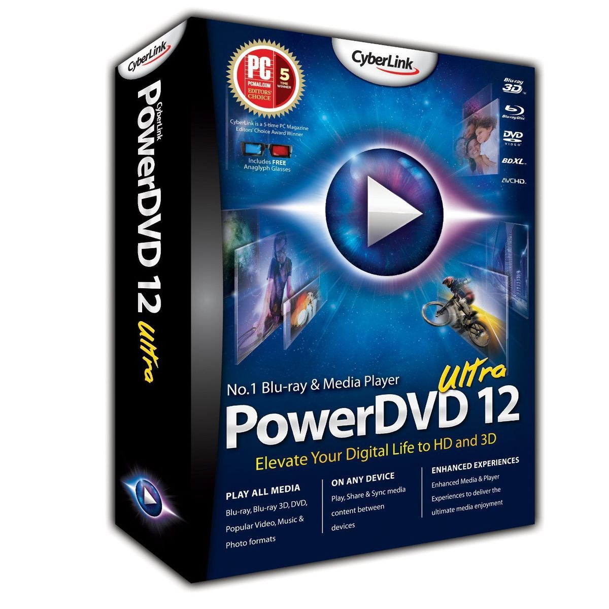 Cyberlink Powerdvd 12 Ultra Blu Ray 3D HD Full Version