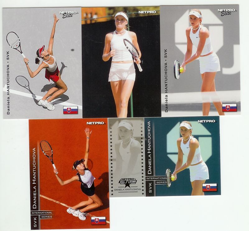 CARD LOT 2003 NETPRO DANIELA HANTUCHOVA ELITE PHOTO PREMIER