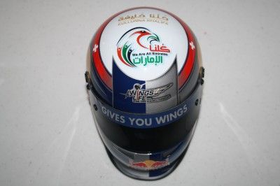 Bell Sports Mini 2011 Buemi Toro Rosso Helmet 1 2 Scale