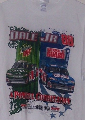 Dale Earnhardt Jr Chase Authentics XL Preshrunk T Shirt New