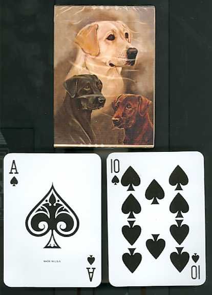 LABRADOR RETRIEVER Playing Cards by Ruth Maystead