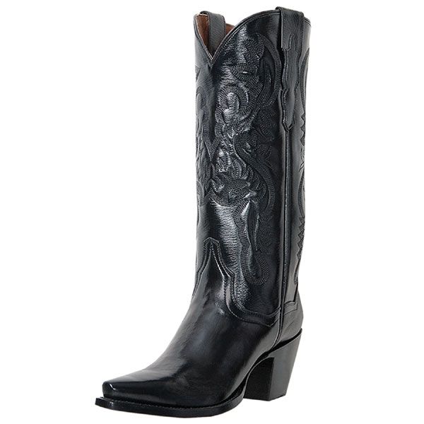 dan post maria snip toe cowgirl boot black style dp3200