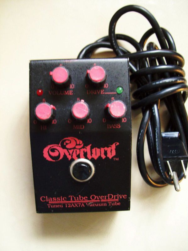 VINTAGE DEAN MARKLEY OVERLORD 12AX7 TUBE DRIVER DISTORTION B.K. BUTLER