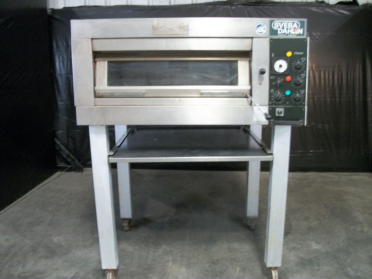 Sveba Dahlen DC 12 00 Deck Oven with Stone Surface Steam