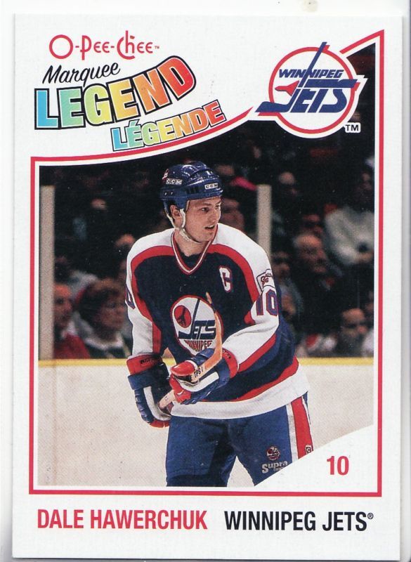 2010 11 O Pee Chee Legend 582 Dale Hawerchuk