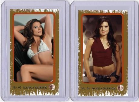 Danica Patrick RARE Millhouse Tobacco Style Card No 62