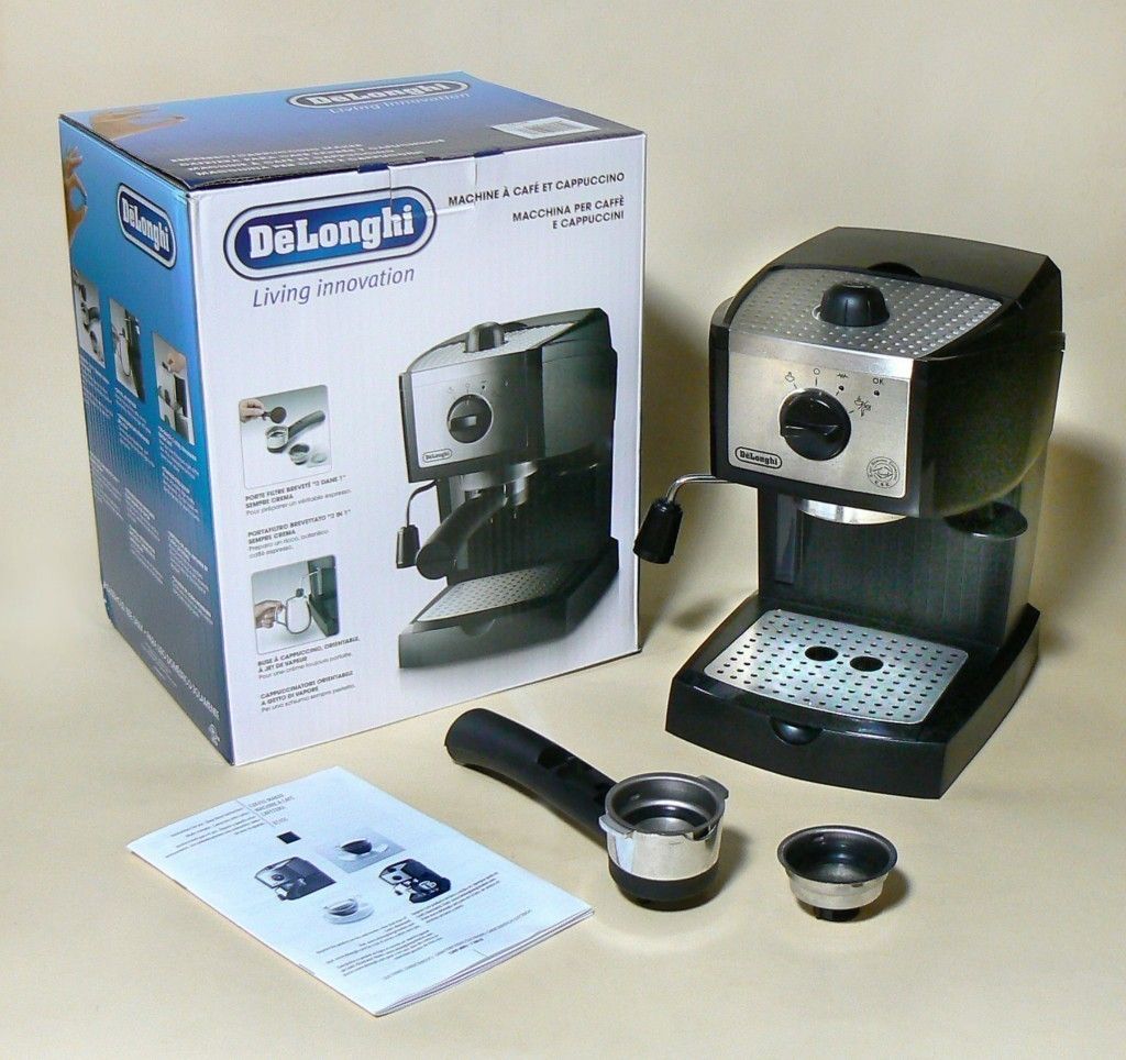  Home Use DeLonghi EC155 2 Cup Espresso Cappuccino Latte Maker